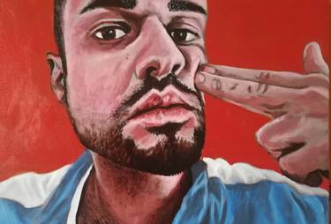 Original Figurative Portrait Paintings by Marco Crispano