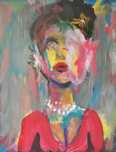 Original Abstract Expressionism Portrait Paintings by Marco Crispano