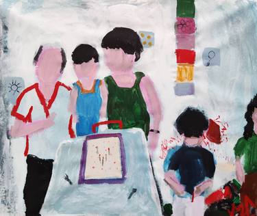 Print of Expressionism Family Paintings by Marco Crispano