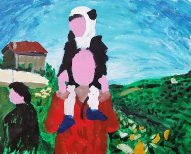 Print of Expressionism Family Paintings by Marco Crispano