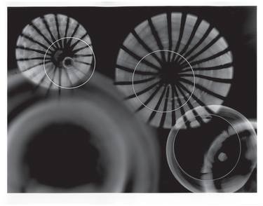 Abstract photogram - Unique silver print thumb