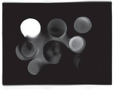 abstract photogram - unique silver print thumb