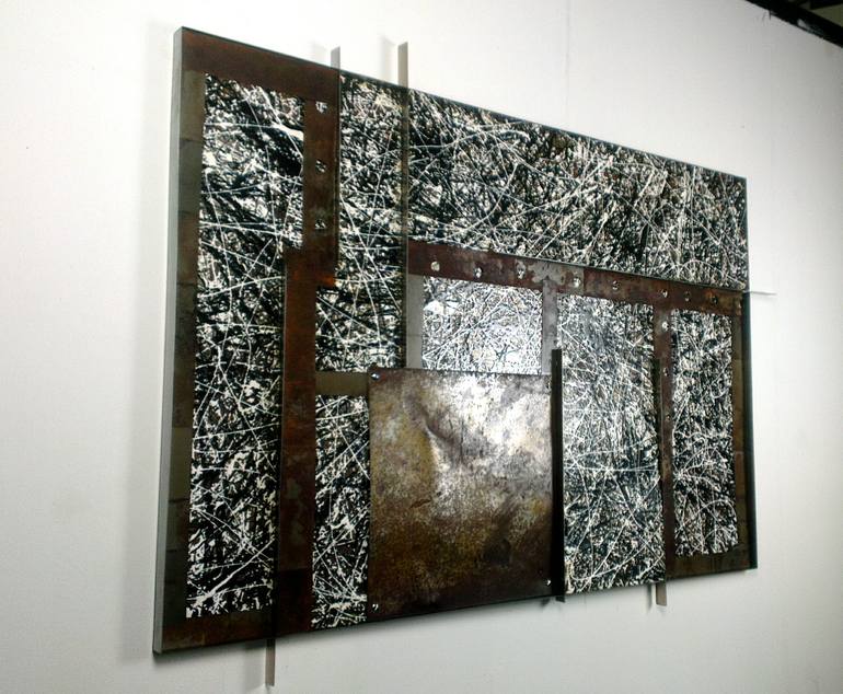 Original Abstract Installation by Andreas Brüggemann