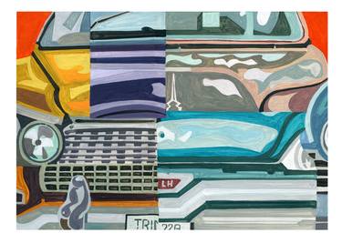 Original Automobile Paintings by Andre BALDET