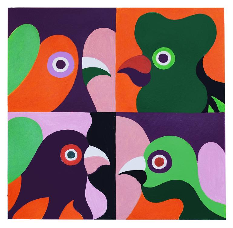 Print of Figurative Animal Paintings by Andre Baldet