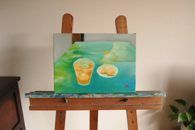 Original Food & Drink Painting by Yu Kuramitsu