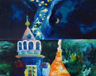 Saatchi Art Artist Yu Kuramitsu; Paintings, “Nights in Spassk” #art