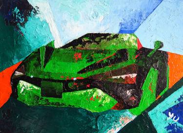 Original Contemporary Car Painting by Yu Kuramitsu