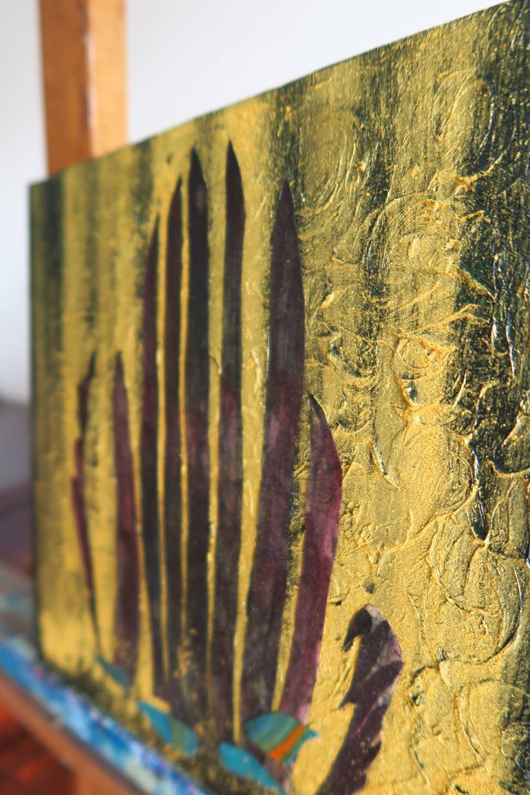 Original Abstract Expressionism Abstract Painting by Yu Kuramitsu
