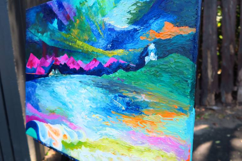 Original Contemporary Abstract Painting by Yu Kuramitsu