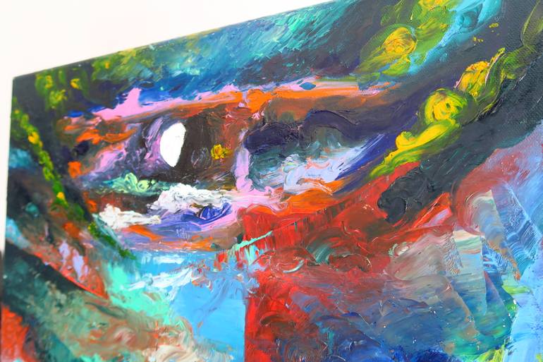 Original Contemporary Abstract Painting by Yu Kuramitsu
