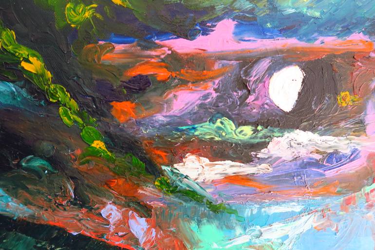 Original Contemporary Abstract Painting by Yu Kuramitsu