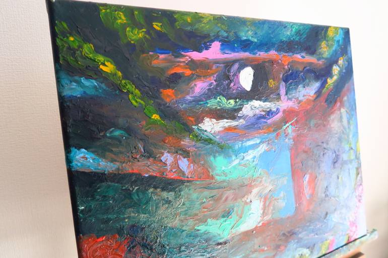 Original Contemporary Abstract Painting by Yu Kuramitsu