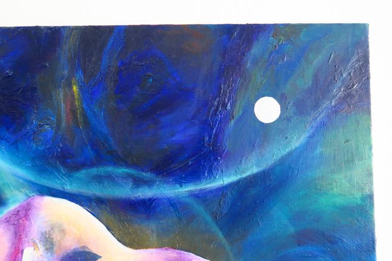 Original Abstract Expressionism Abstract Painting by Yu Kuramitsu