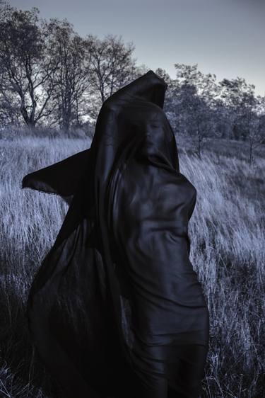 Woman under black veil "3" - Limited Edition of 11 thumb
