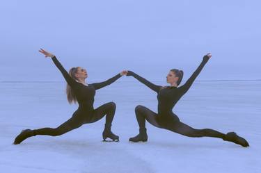 ice skating ballerinas "12" - Limited Edition of 20 thumb
