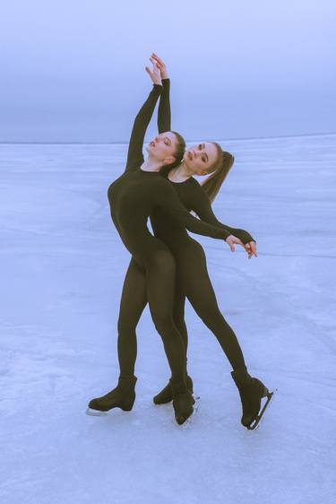 ice skating ballerinas "13" - Limited Edition of 20 thumb