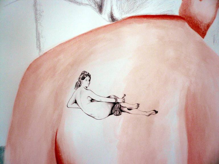 Original Nude Painting by Mona von Wittlage