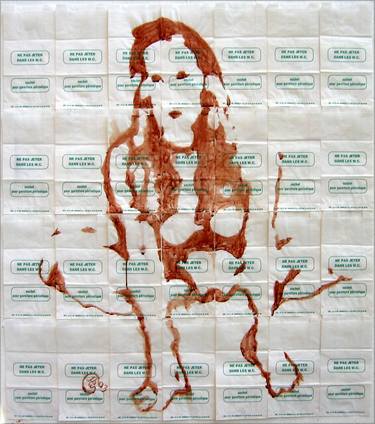 Original Expressionism Nude Drawings by Mona von Wittlage