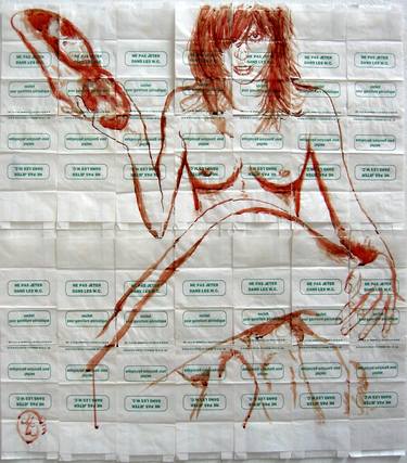 Original Nude Drawings by Mona von Wittlage