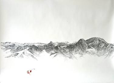 Original Landscape Drawings by Mona von Wittlage