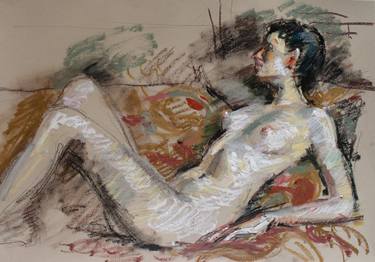 Original Figurative Nude Paintings by Samir Rakhmanov