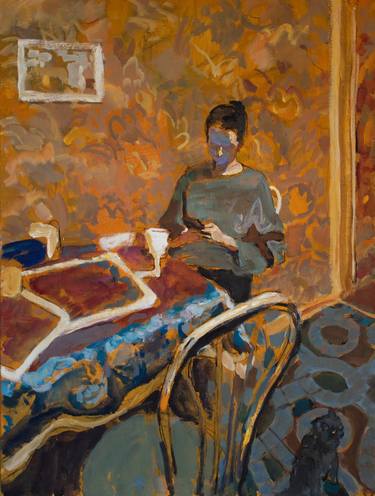 Original Abstract Home Paintings by Samir Rakhmanov