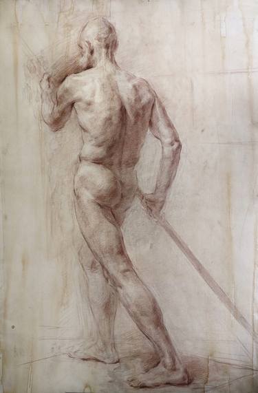 Print of Figurative Body Drawings by Samir Rakhmanov