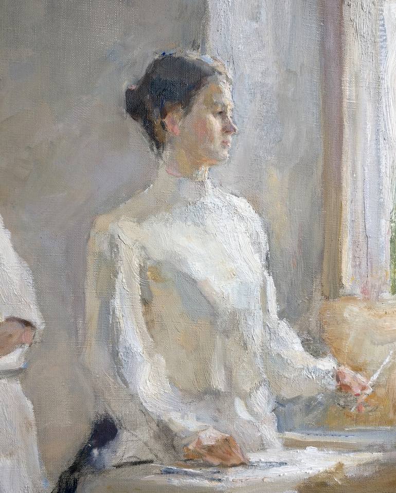 Original Figurative Science/Technology Painting by Samir Rakhmanov