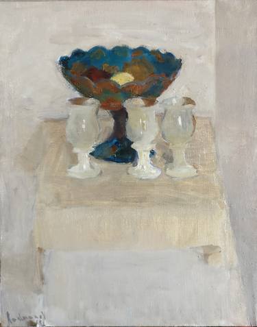 White composition with a Vase thumb