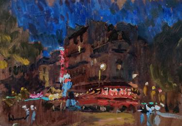 Print of Impressionism Cities Paintings by Samir Rakhmanov