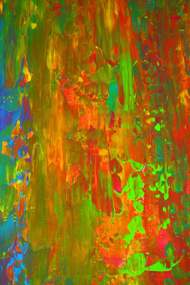 Original Abstract Painting by Mike Sann