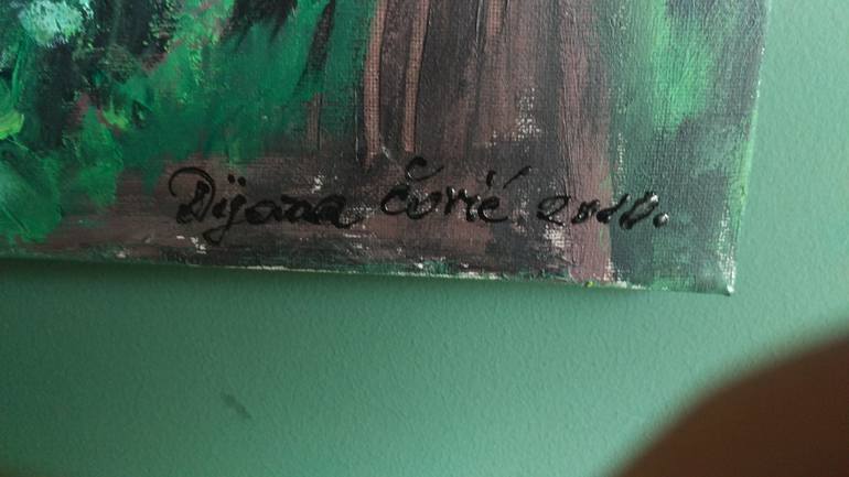 Original Realism Floral Painting by Dijana ČOvić