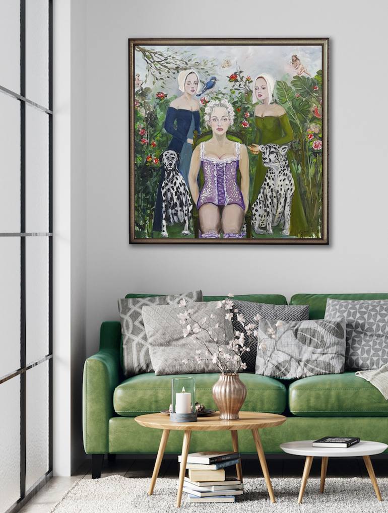 Original Figurative Fantasy Painting by Dijana ČOvić