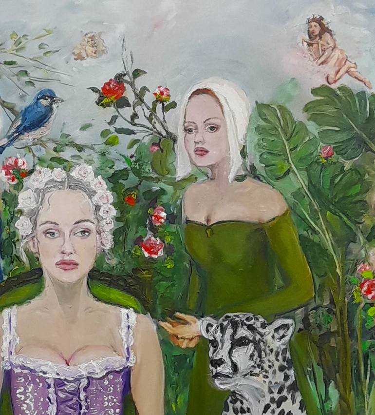 Original Figurative Fantasy Painting by Dijana ČOvić
