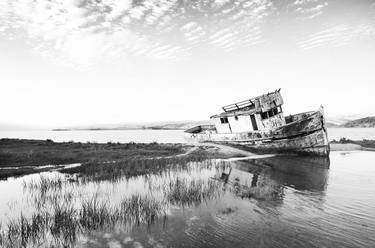 Original Black & White Boat Photography by Christine Marie