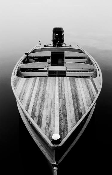 Original Black & White Boat Photography by Christine Marie