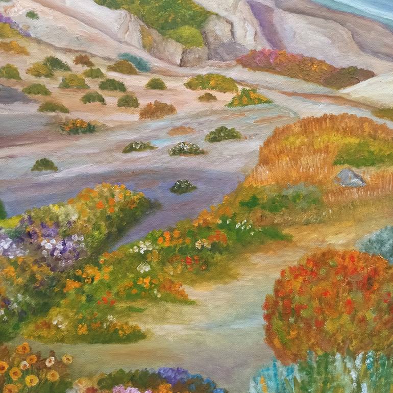 Original Seascape Painting by Angeles M Pomata