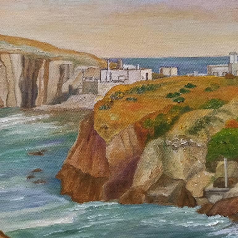 Original Seascape Painting by Angeles M Pomata