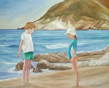 Print of Fine Art Kids Paintings by Angeles M Pomata