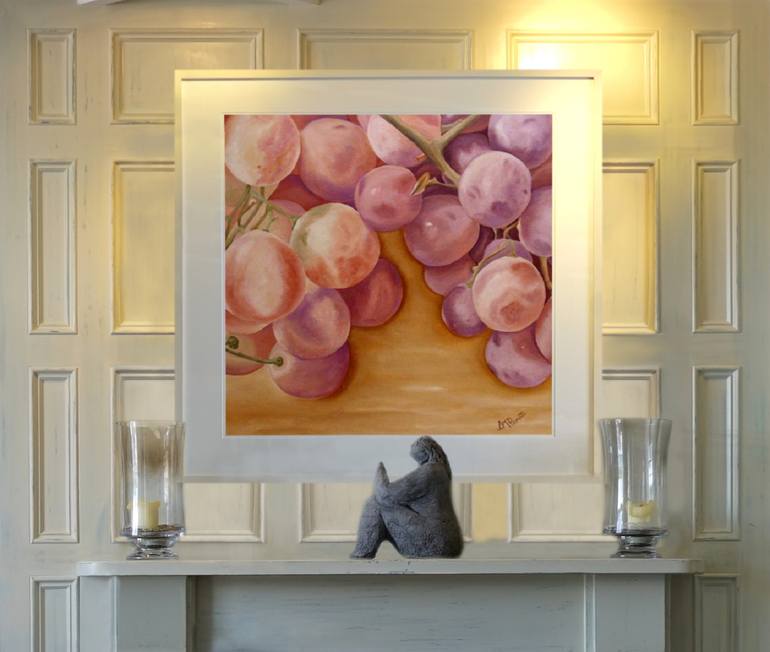 Original Still Life Painting by Angeles M Pomata