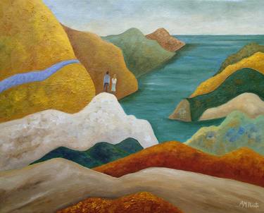 Original Landscape Paintings by Angeles M Pomata