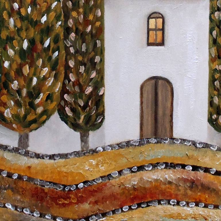 Original Expressionism Home Painting by Angeles M Pomata