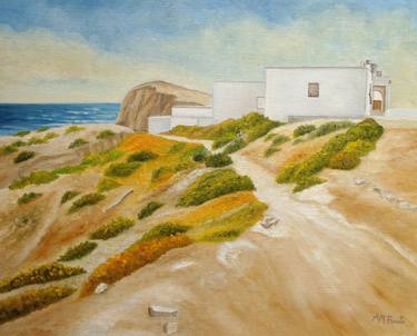 Original Impressionism Landscape Paintings by Angeles M Pomata