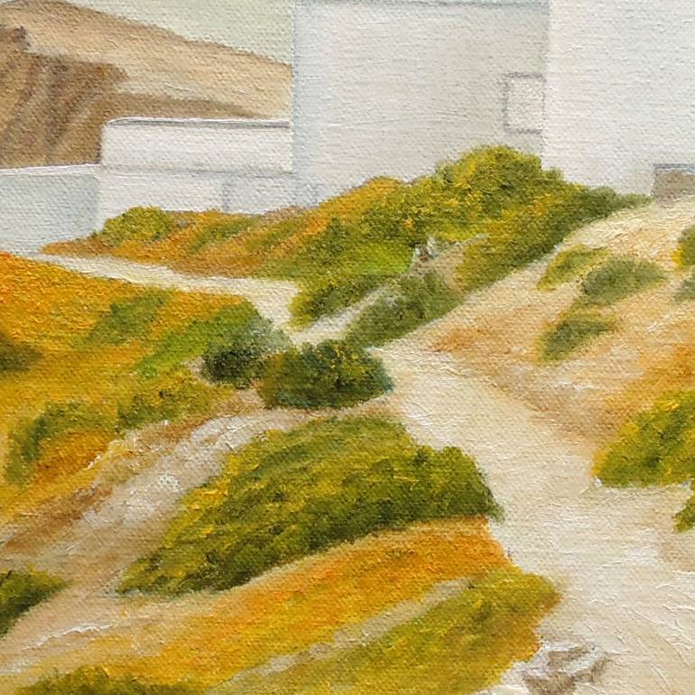 Original Impressionism Landscape Painting by Angeles M Pomata