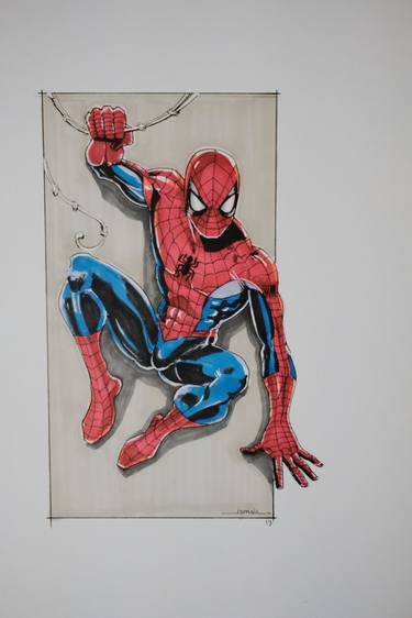 Spider Man Drawings Artworks | Saatchi Art