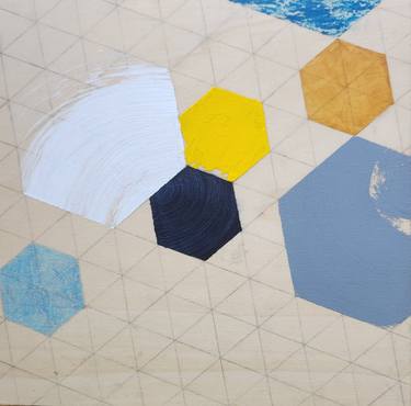 Print of Modern Geometric Paintings by Jessica Stepushyn