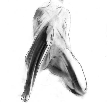 Original Fine Art Body Drawings by Oreshko Viktoria