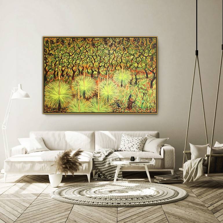 Original Contemporary Landscape Painting by Irina Redine