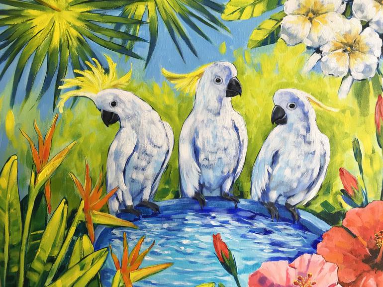 Original Impressionism Animal Painting by Irina Redine